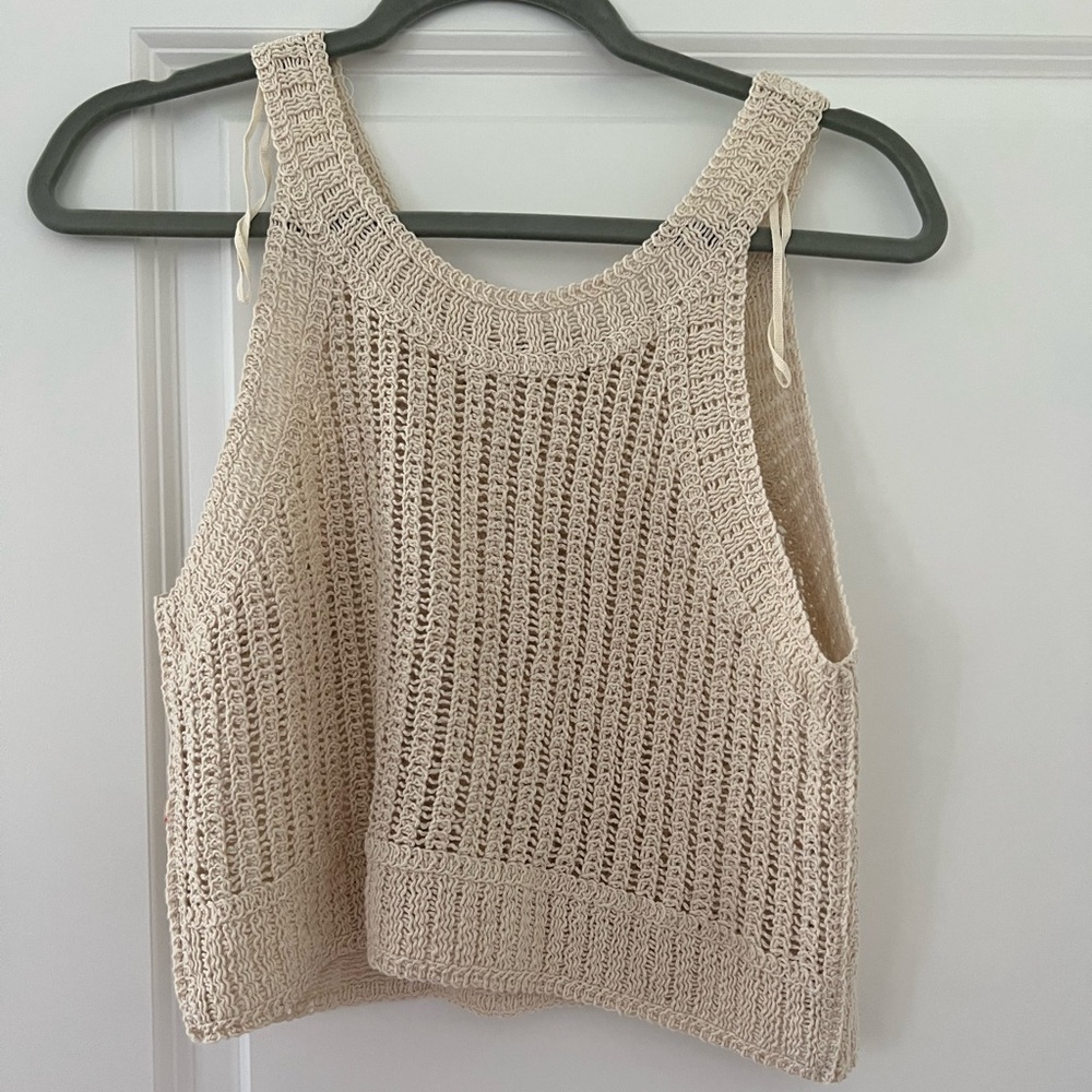 Zara Crochet crop top
